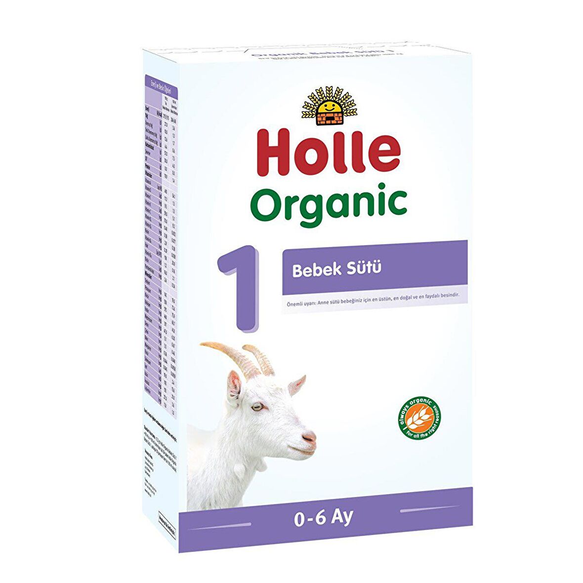 Holle Organik 1 Keçi Sütü 400 gr