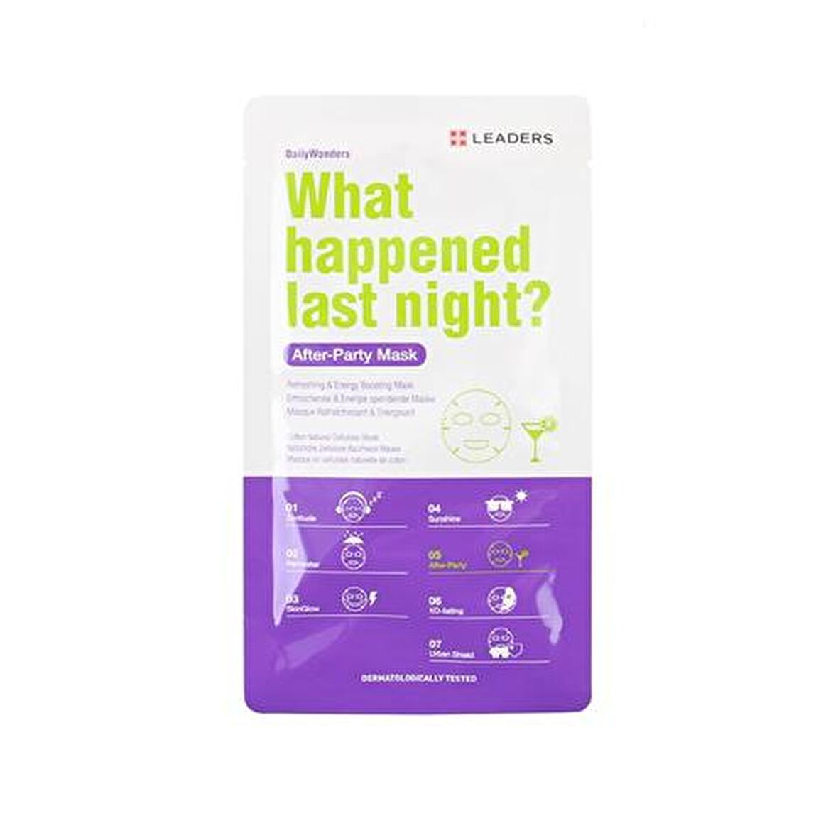 Leaders Daily Wonders Ödem Giderici ve Canlandırıcı Maske 3 Adet 25ml