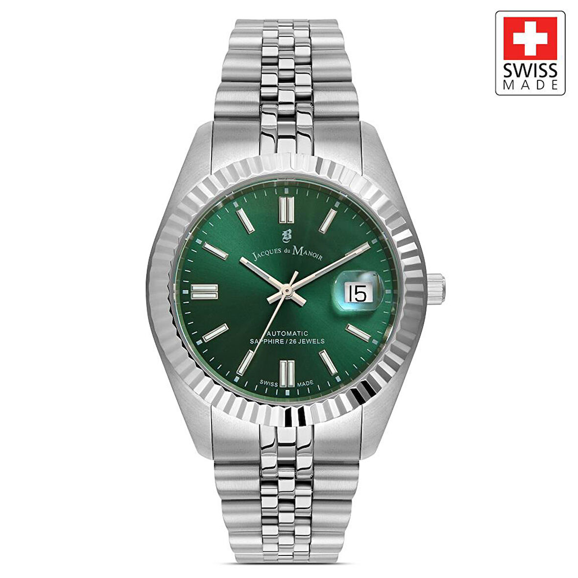 INSPIRATION JWG04206 (Sellita SW200-1, 26 Jewels Otomatik Mekanizmalı, Swiss Made) Erkek Kol Saati