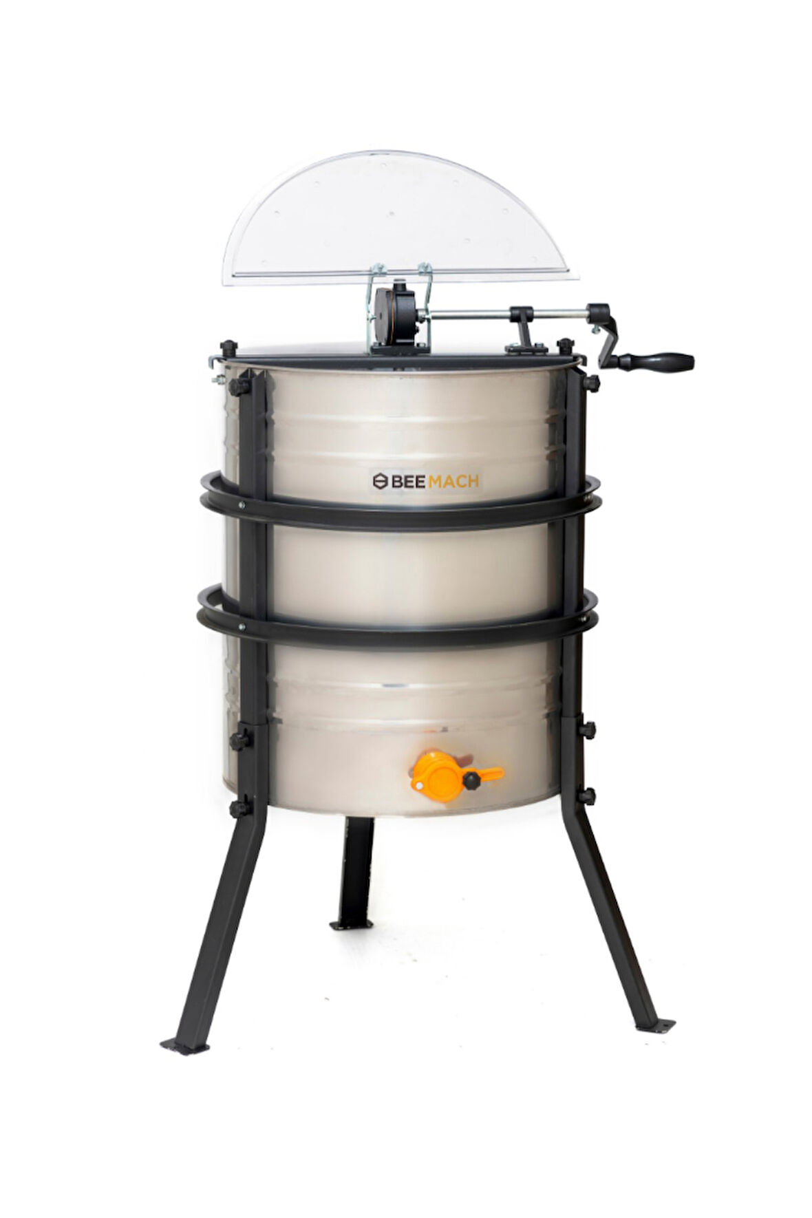 Beemach 430E Kalite 2 Teneke 4'lü Manuel Korumalı Bal Süzme Makinesi