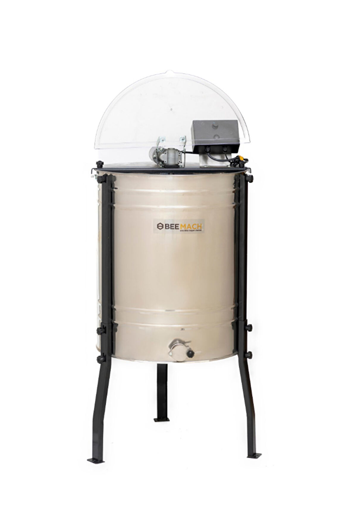 Beemach 430E Kalite 2 Teneke 4'lü Motorlu Bal Süzme Makinesi