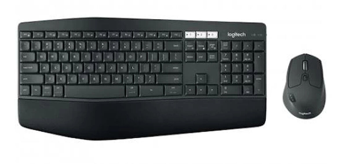 Logıtech Mk850 Q Tr Performans Kablosuz Klavye Mouse Set Siyah 920-008230