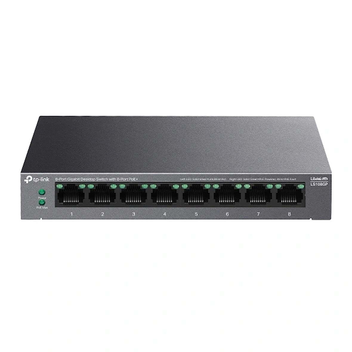 Tp-lınk Ls108gp 8port Gıgabıt Desktop Swıtch