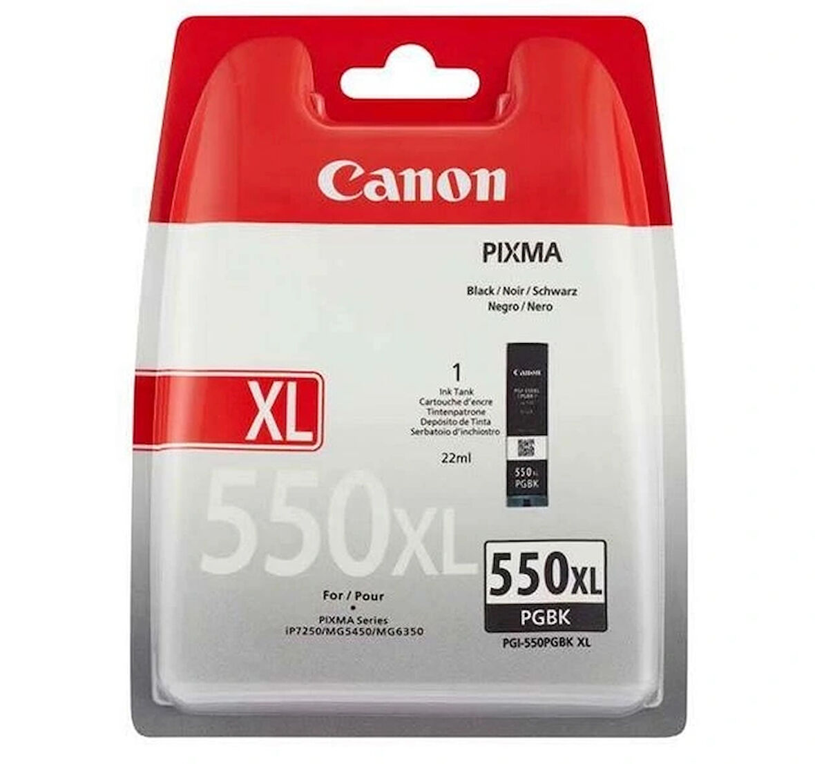 Canon Pgı-550xl Pgbk 7250-5450-6350 Mür.krtş.22ml