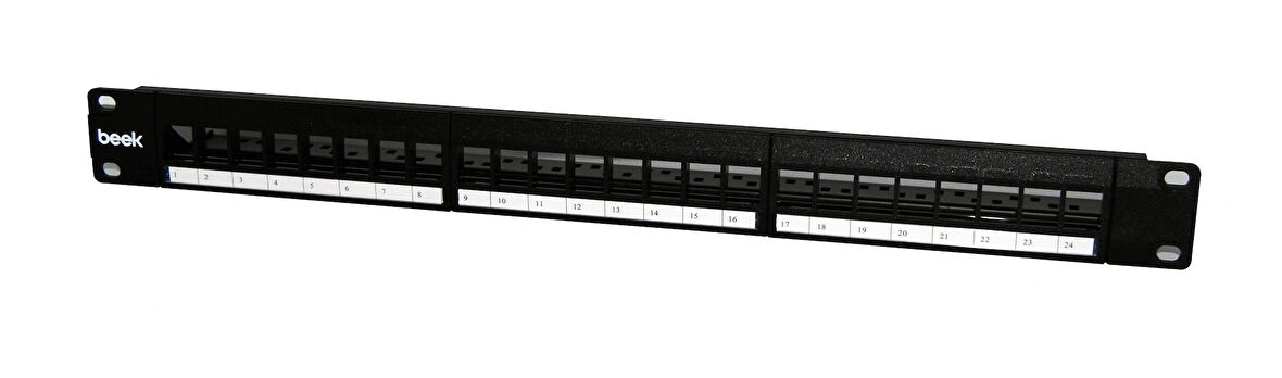 Beekbn-pp-m24s 24'lü Cat 6 Boş Moduler Patch Panel