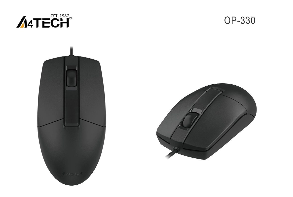 A4 Tech Op-330 Usb Siyah V-track Mouse