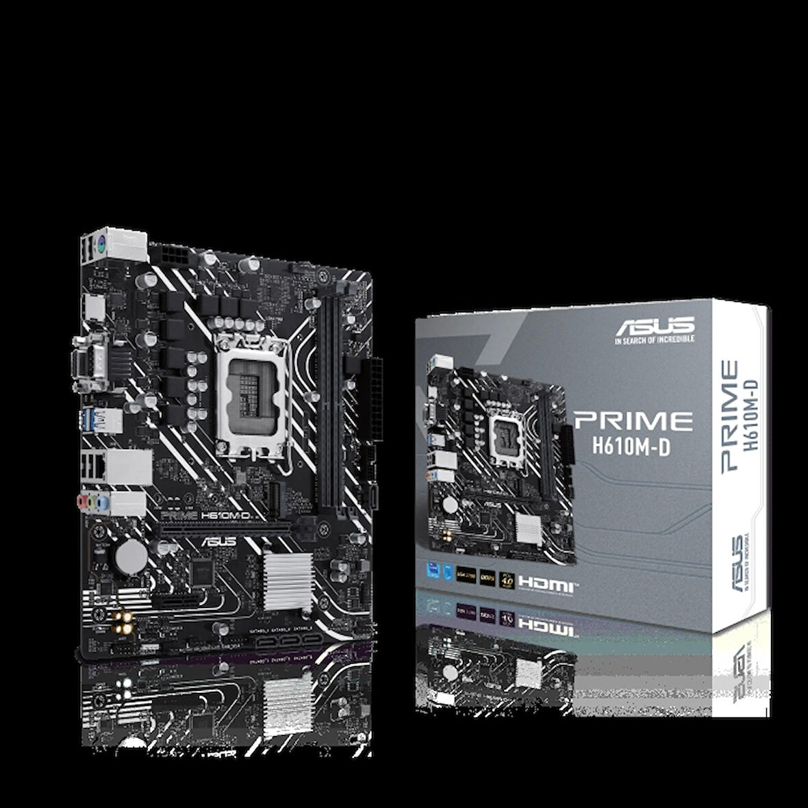 Asus Prıme H610m-d Ddr5 5600mhz M.2 Hdmı Matx 1700p