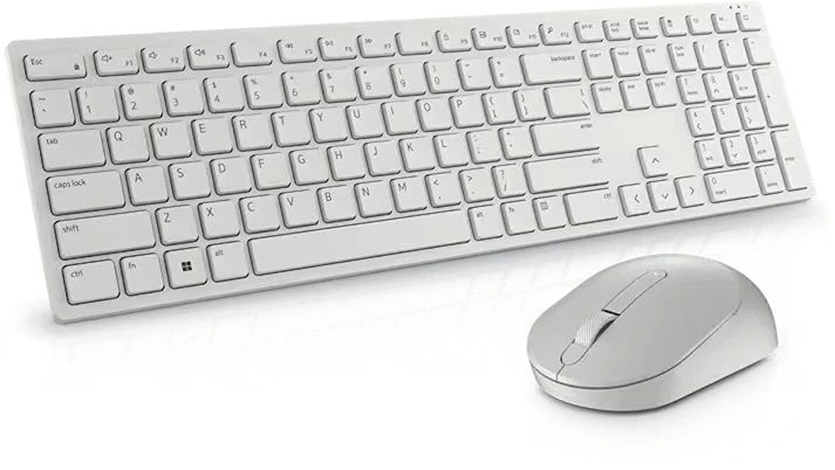 Dell Km5221w Kablosuz Klavye Mouse Set Tr-beyaz