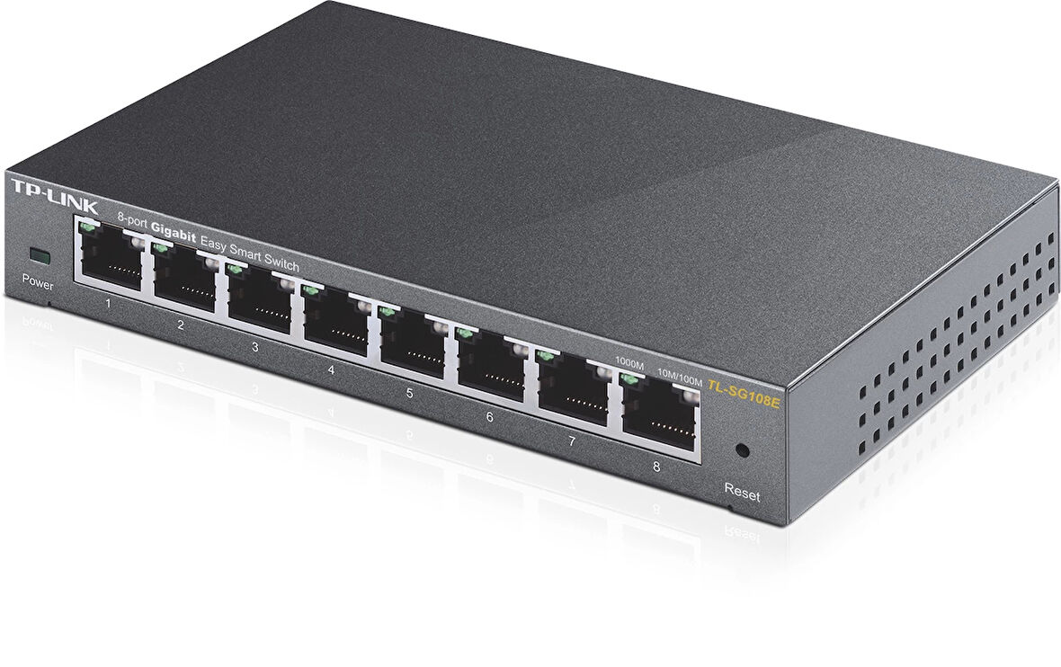 Tp-lınk Tl-sg108e 8port 10/100/1000 Yönetilemez Swıtch