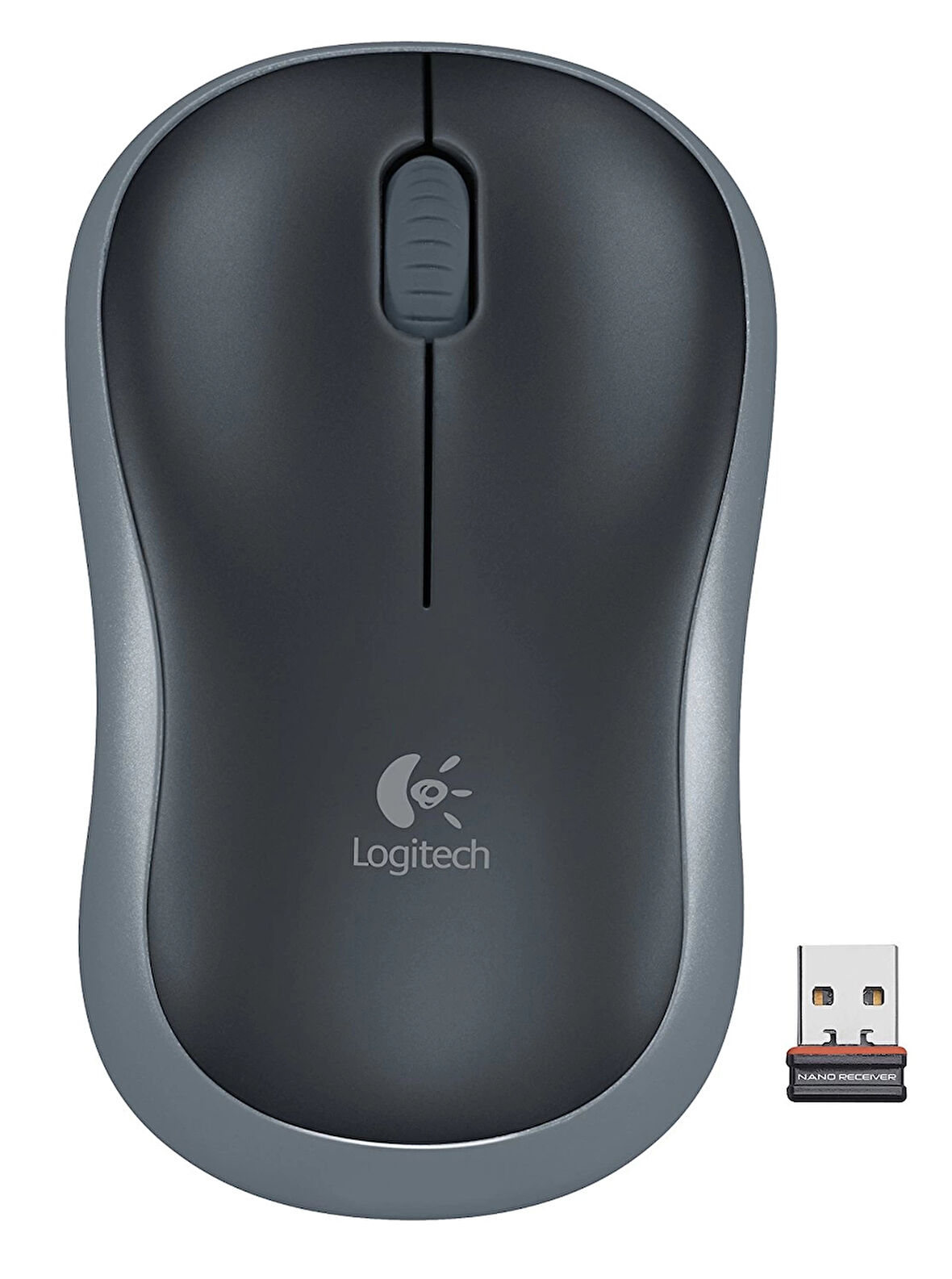 Logıtech M185 Nano Mouse Kablosuz Grı 910-002235