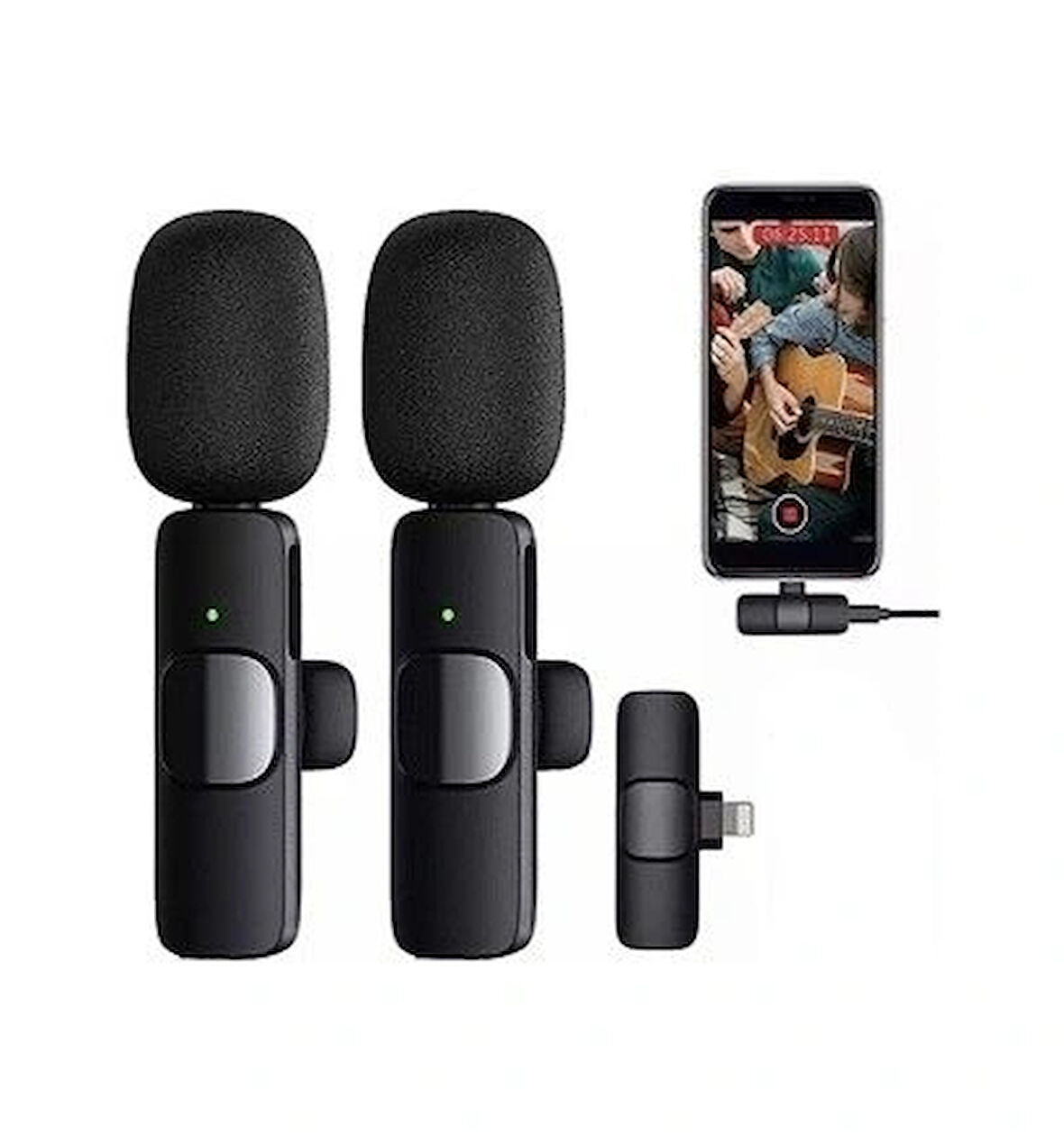 Daytona K9-l2 Kablosuz Lightning 2'li Yaka