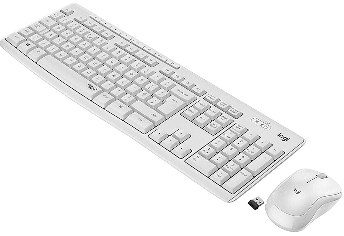 Logıtech Mk295 Kablosuz Set Sessiz Usb Beyaz 920-010089
