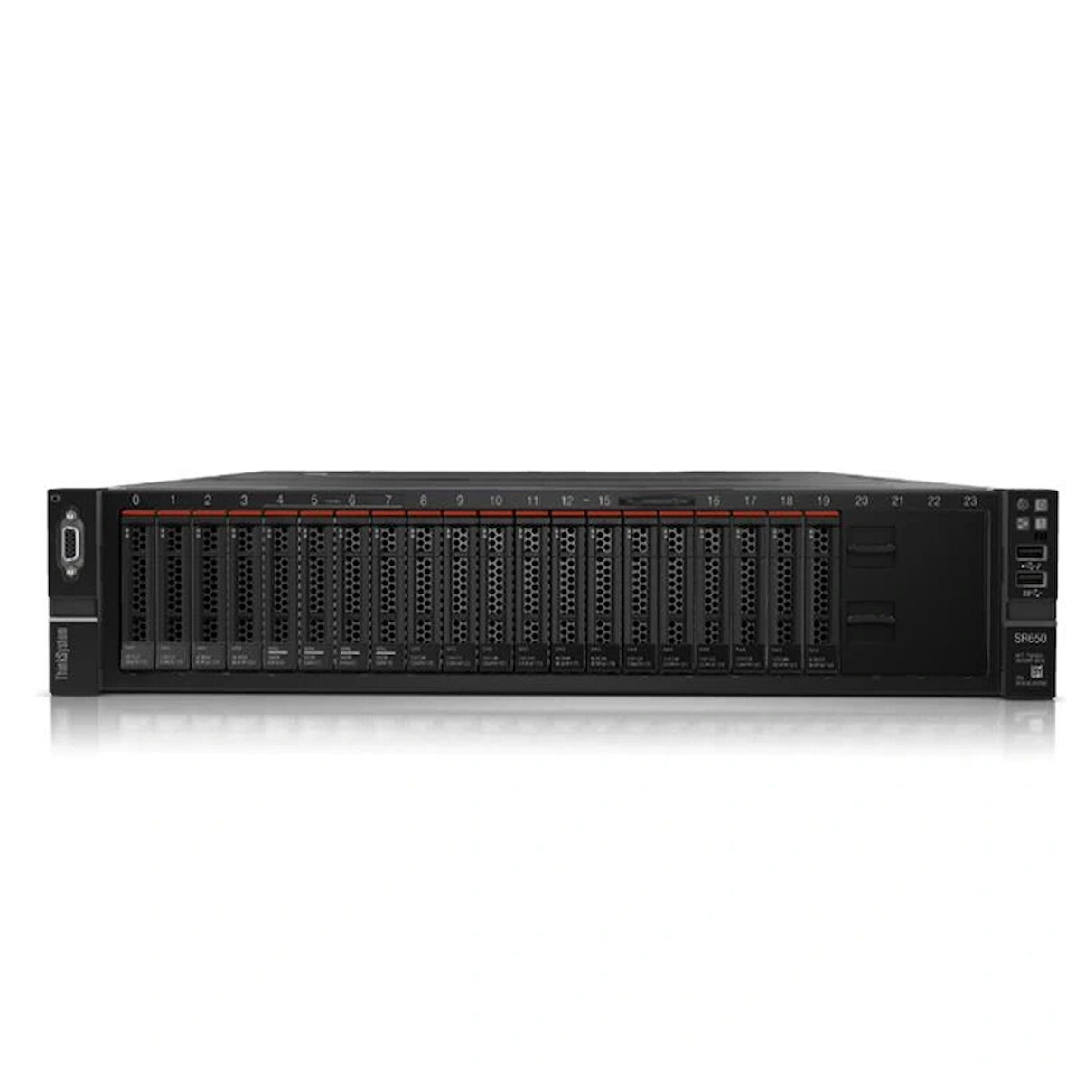 Lenovo Thınksystem Sr650 V2 Sılver 4310 1x32gb No Dısk Sas 8x2.5 1x1100w 7z73a0apea 3yıl Yerinde Garanti