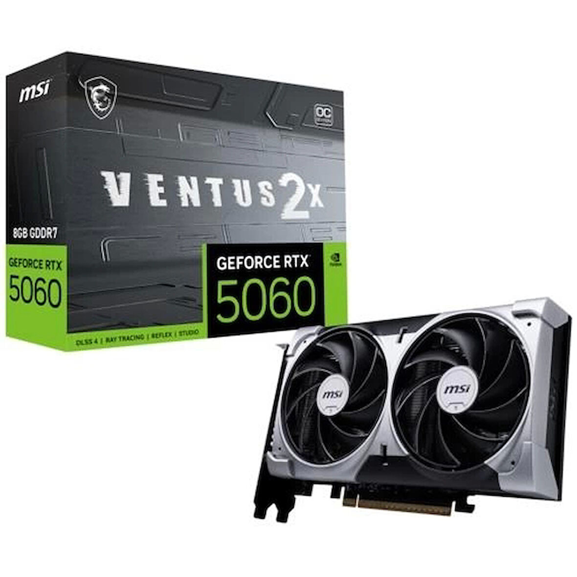 Msı Geforce Rtx 5060 8g Ventus 2x Oc 128bit
