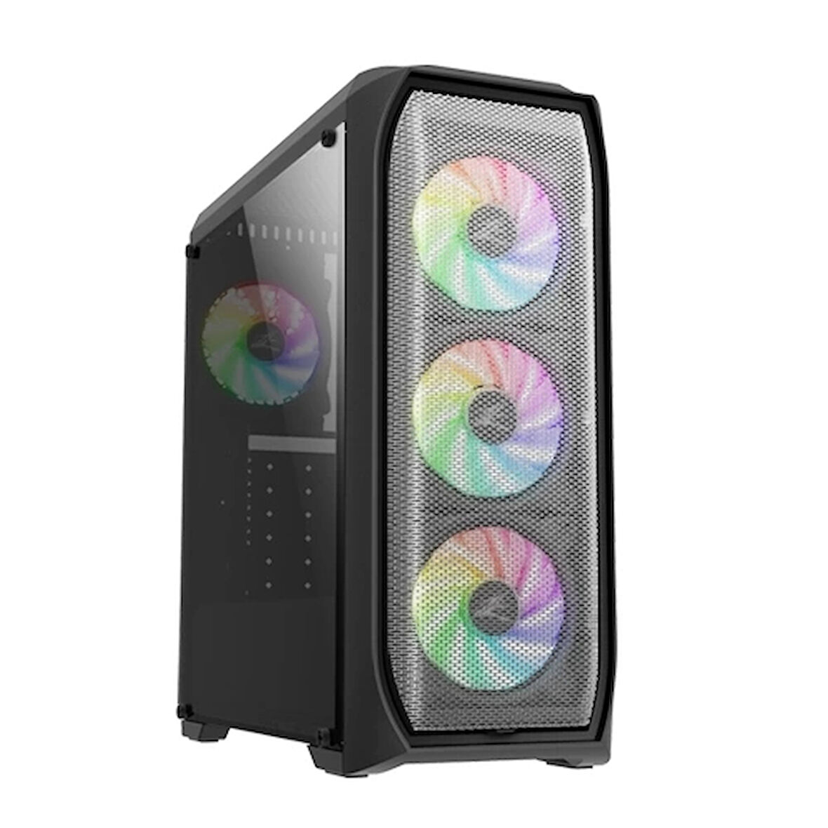 Zalman N5mf 600w Atx 4xrgb Fan Midt Kasa