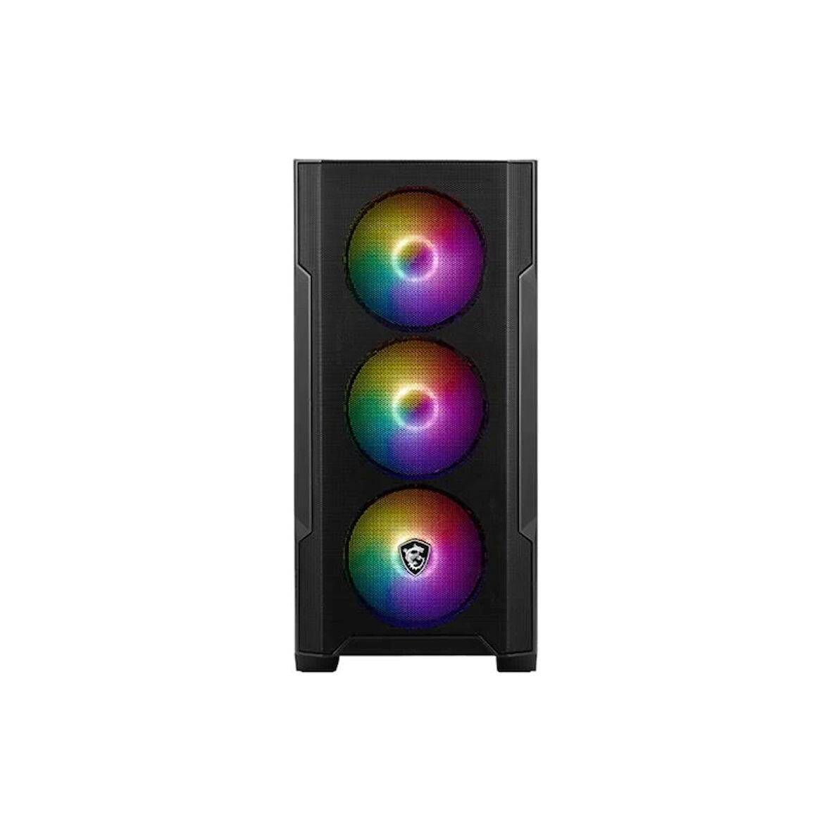 Msı Mag Forge M100a Akrilik Yan Panel 3x120mm 1x120mm Argb Fan Psu Yok Matx Gamıng Kasa