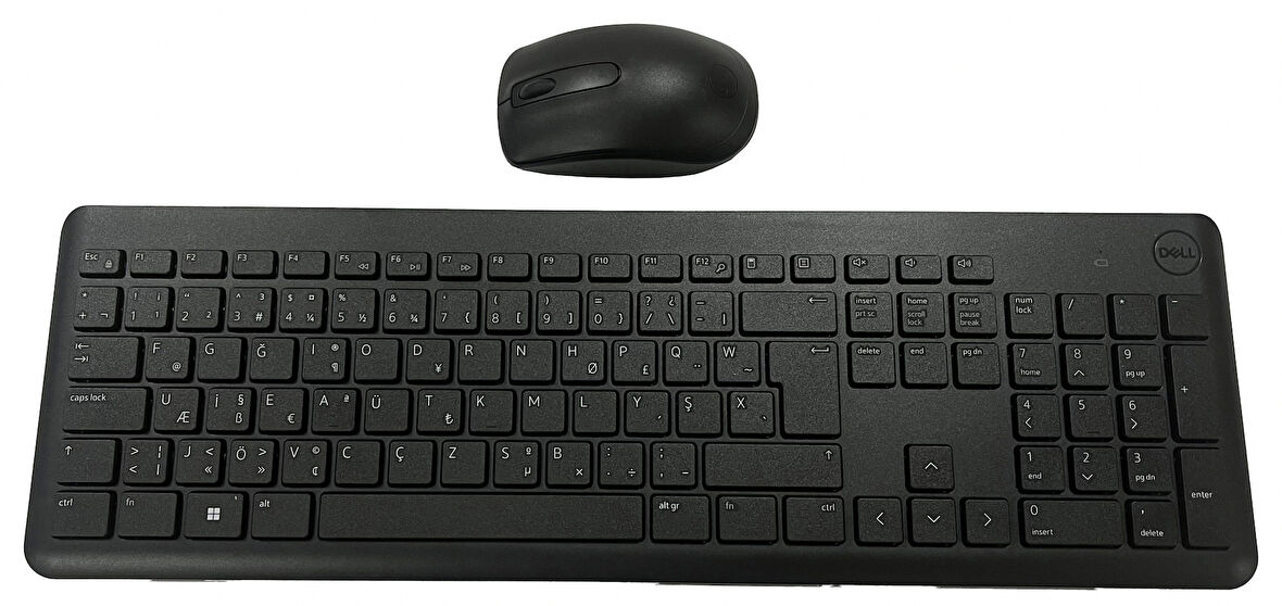 Dell Km3322w F Kablosuz Set Tr-siyah (1016946992)