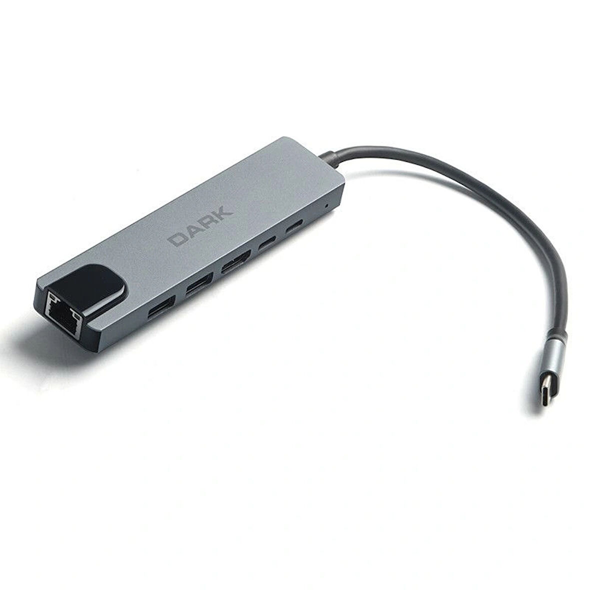 Dark Dk-ac-u31x47 Tip-c=>100w Rj45+hdmı+usb3.0usb-