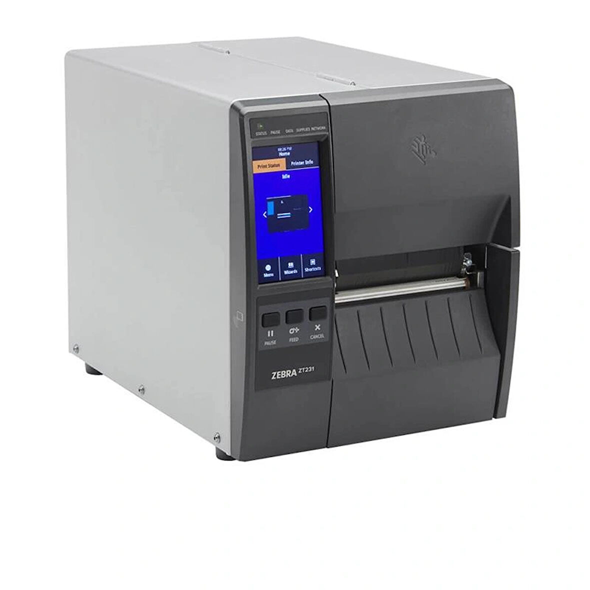Zebra Zt231 (zt23142-t0e000fz) 203dpı Termal Transfer Usb+seri+ethernet Metal Kasa End. Barkod Yazıcı (ribonlu Kullanım)