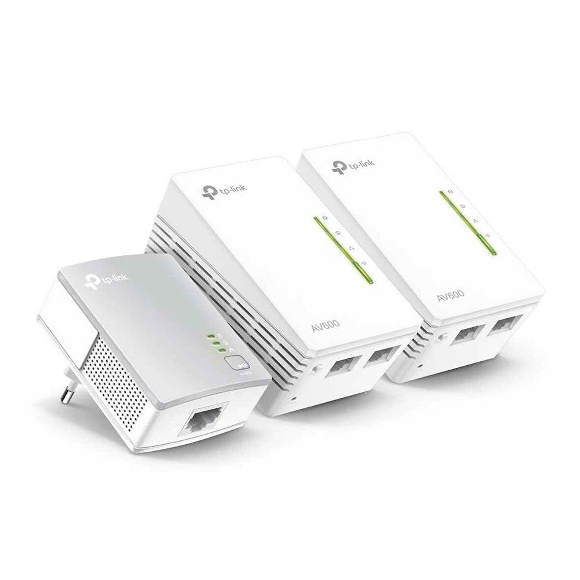 Tp-lınk Tl-wpa4220t Kıt 300mbps Av600 Kablosuz Powerlıne Genısletıcı