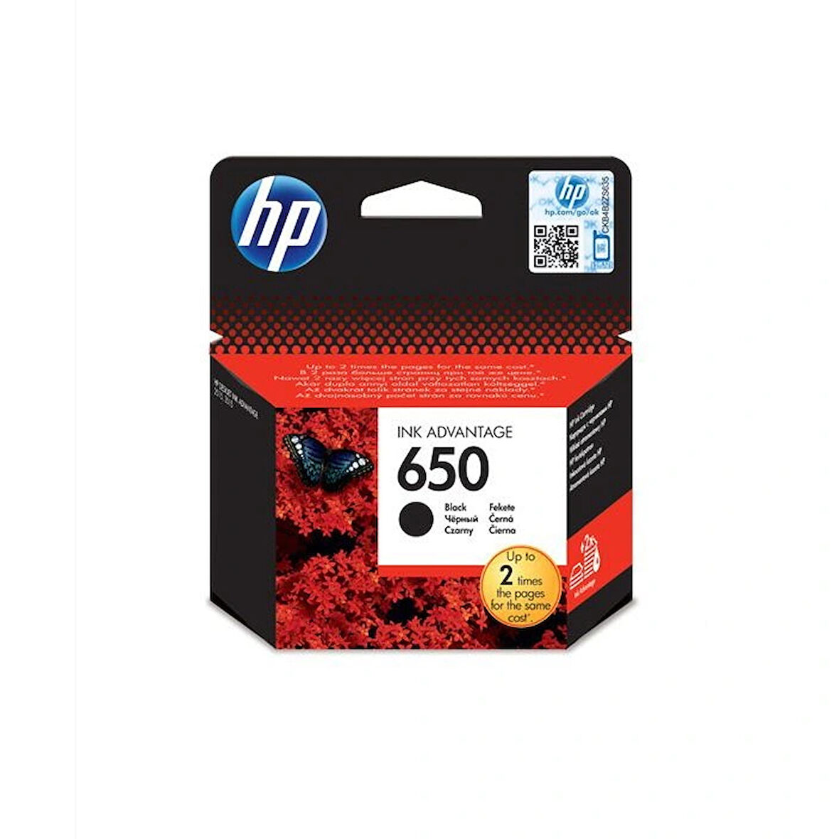 Hp Cz101ae (650) Siyah Mürekkep Kartuş