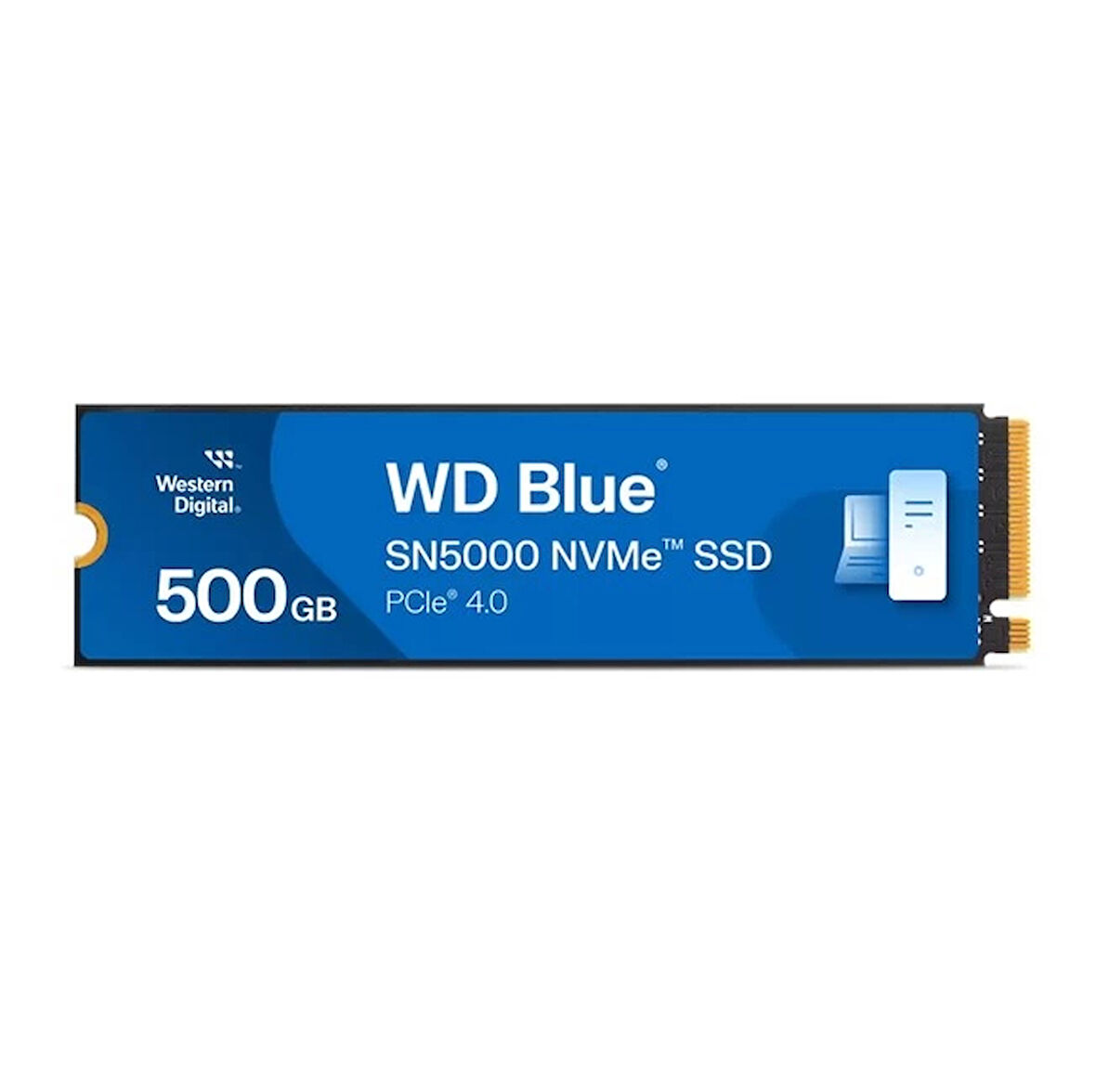 500gb Wd Blue Sn5000 5000/4000mb/s M.2 Nvme Wds500g4b0e Ssd