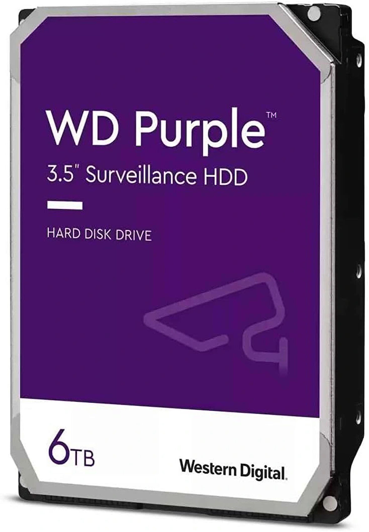 Wd 6tb Wd64purz Purple 256mb 180tb/y 7/24 Güvenlik