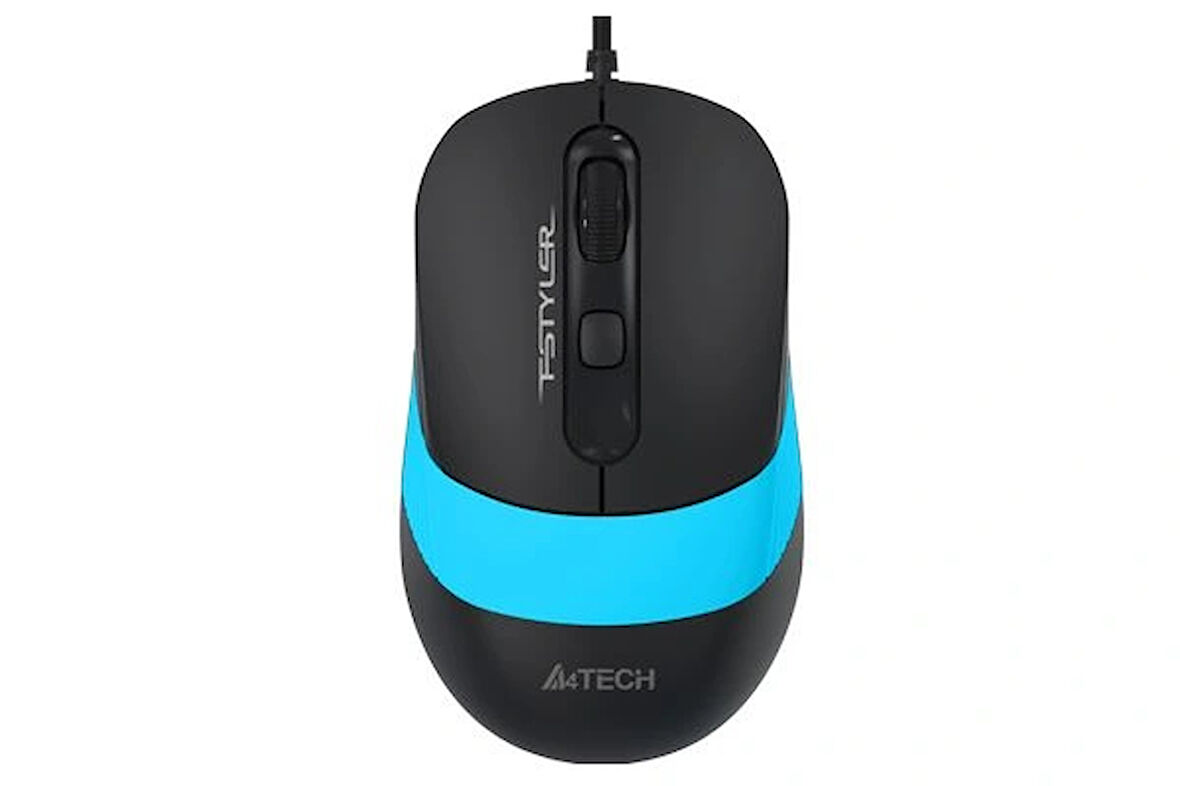 A4 Tech Fm10 Usb 1600 Dpı Siyah-mavi Optik Mouse