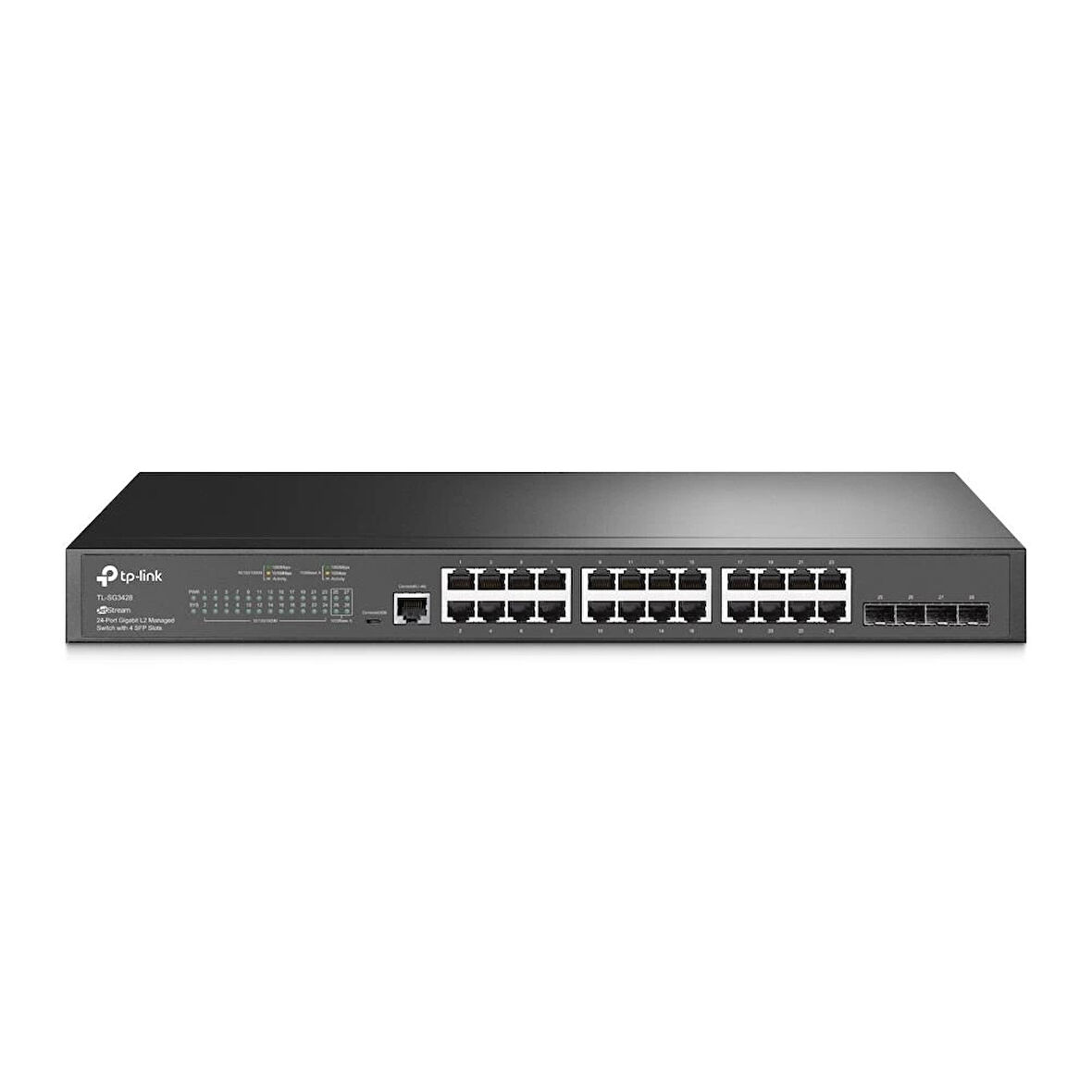 Tp-lınk Omada Tl-sg3428 24 Port Gıgabıt+4xgıgabıt Sfp Uplınk L2+ Yönetilebilir Rackmount Swıtch