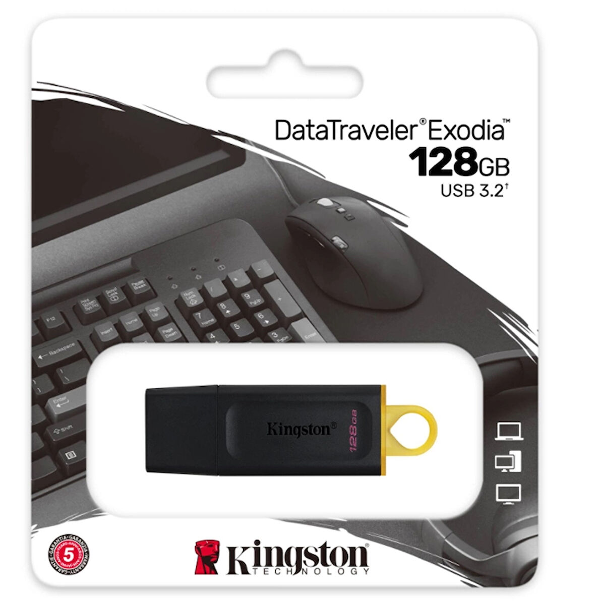 128gb Usb3.2 Gen1 Dtx/128gb Exodia Kıngston