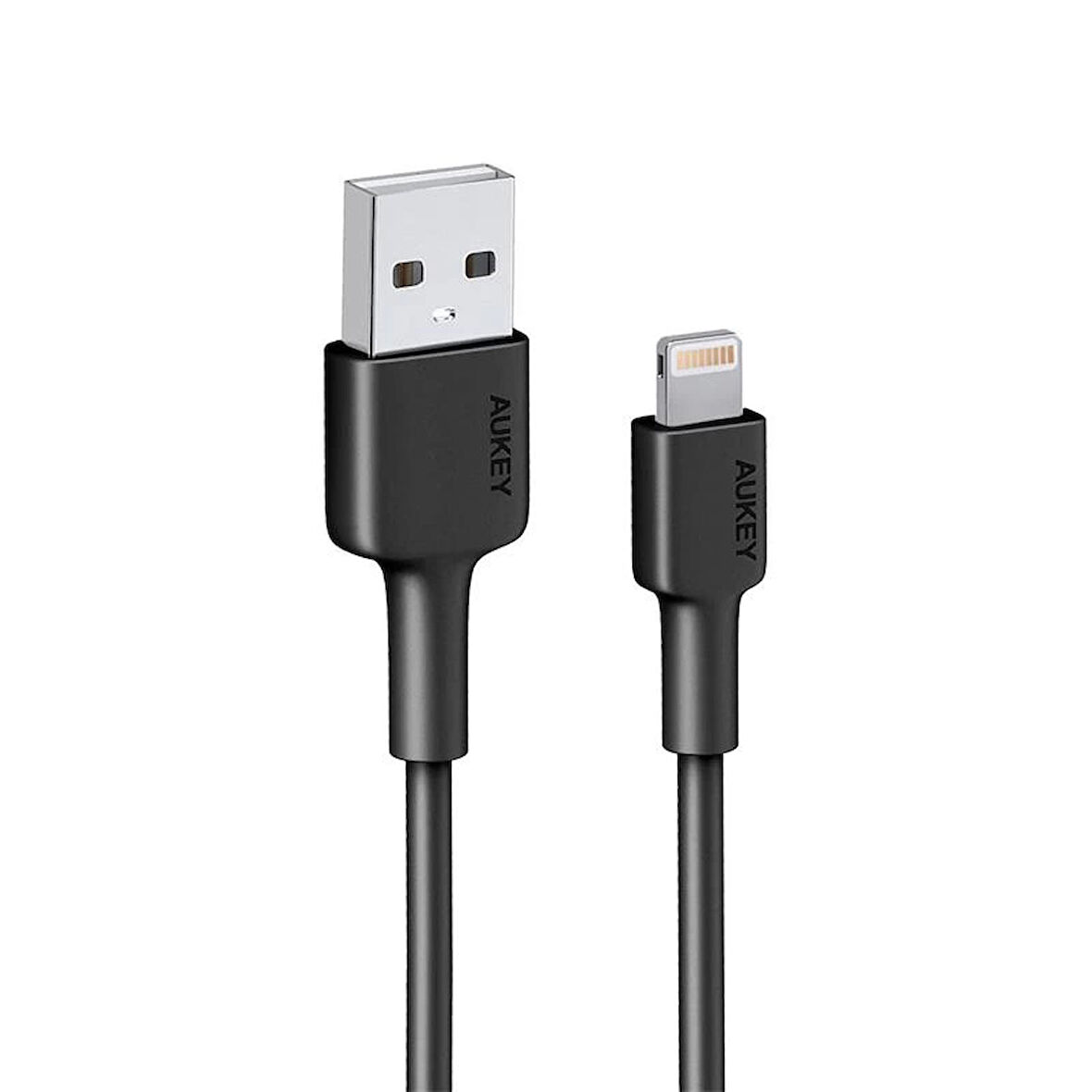 Aukey Cb-bal7-bk Naylon Örgülü Usb-a Lıghtnıng Kablosu 0.9mt