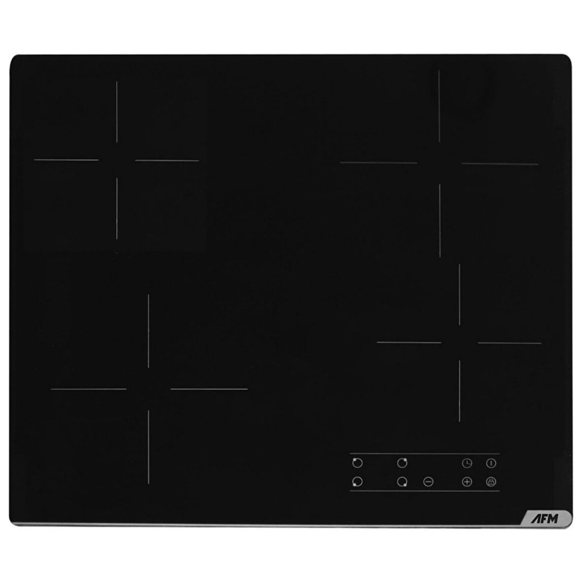 AFM  tech V6-04 Elektrikli Vitroseramik Ankastre Ocak Dokunmatik  Dijital Göstergeli
