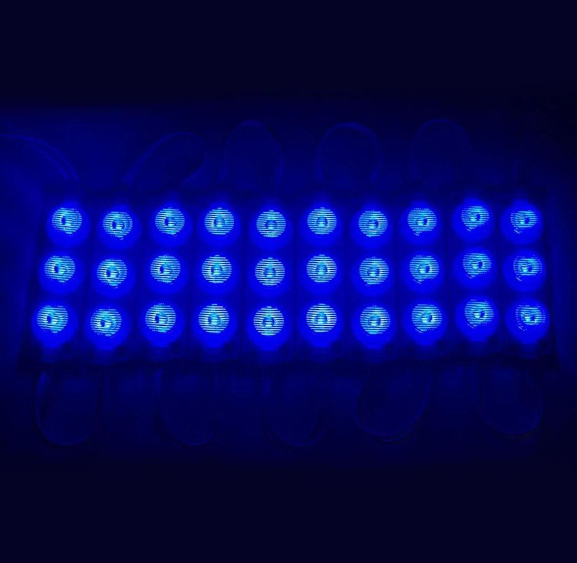 Mavi 3 Ledli Kablolu Parmak Led 12 v 5li