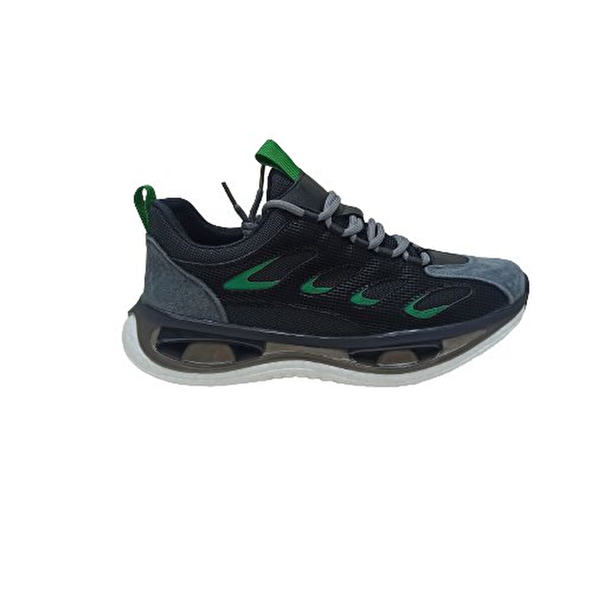 GUJA YEŞİL SİYAH ERKEK SNEAKER SPOR AYAKKABI