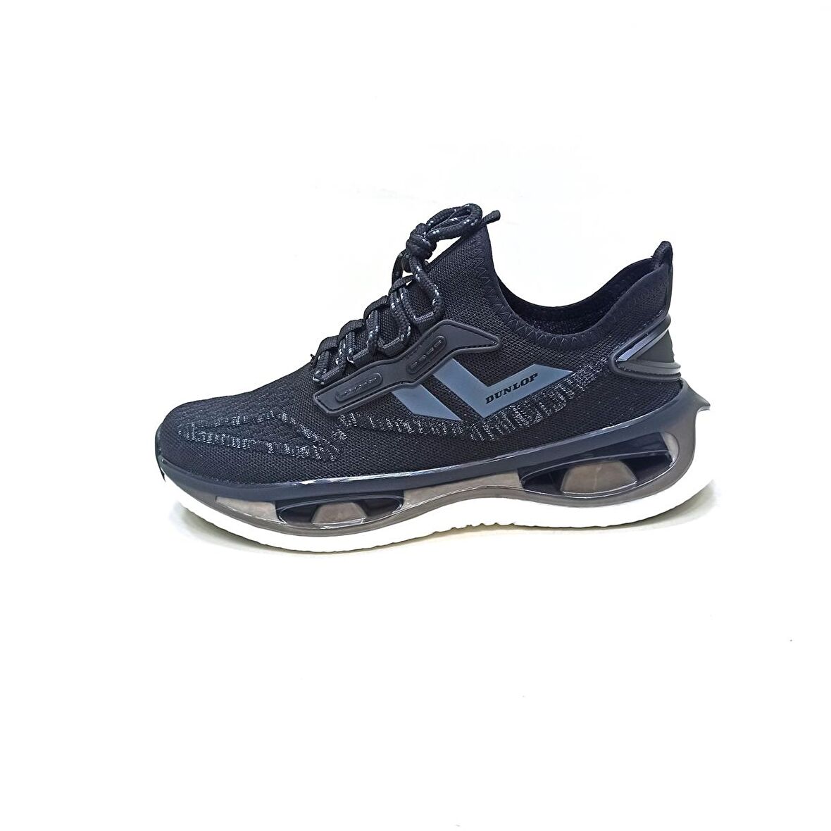 DUNLOP SİYAH ERKEK SNEAKER SPOR AYAKKABI