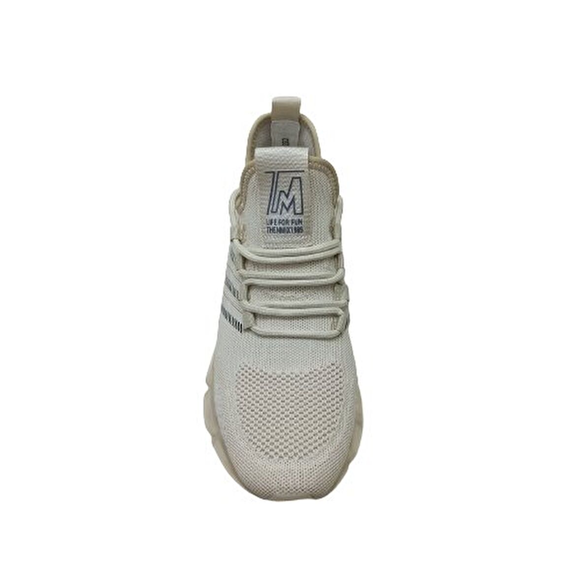GUJA BEJ ERKEK DOKUMA KUMAŞ SNEAKER SPOR AYAKKABI