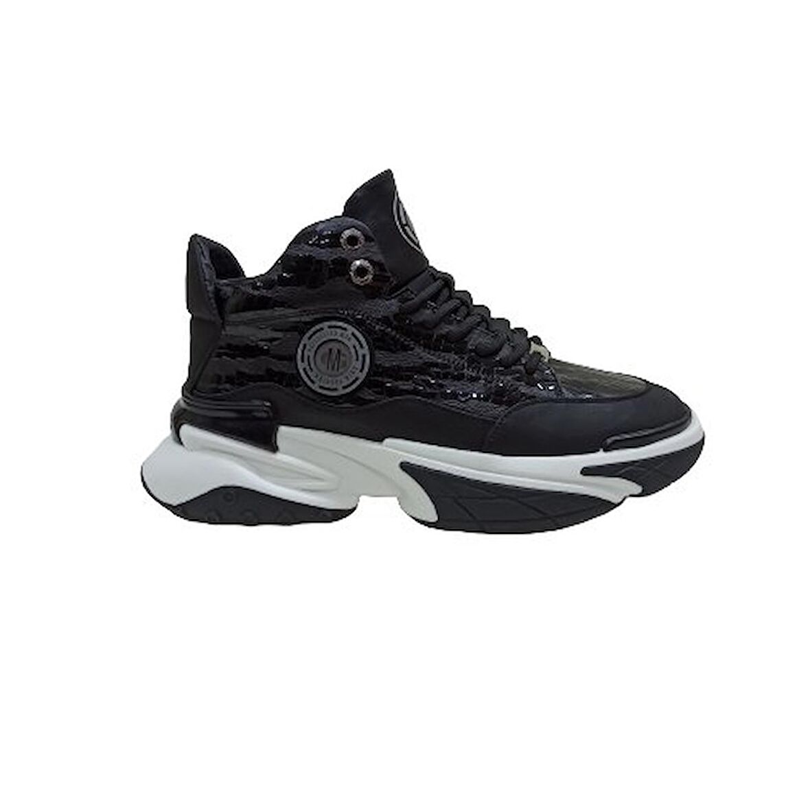 GUJA SİYAH ERKEK SNEAKER SPOR AYAKKABI