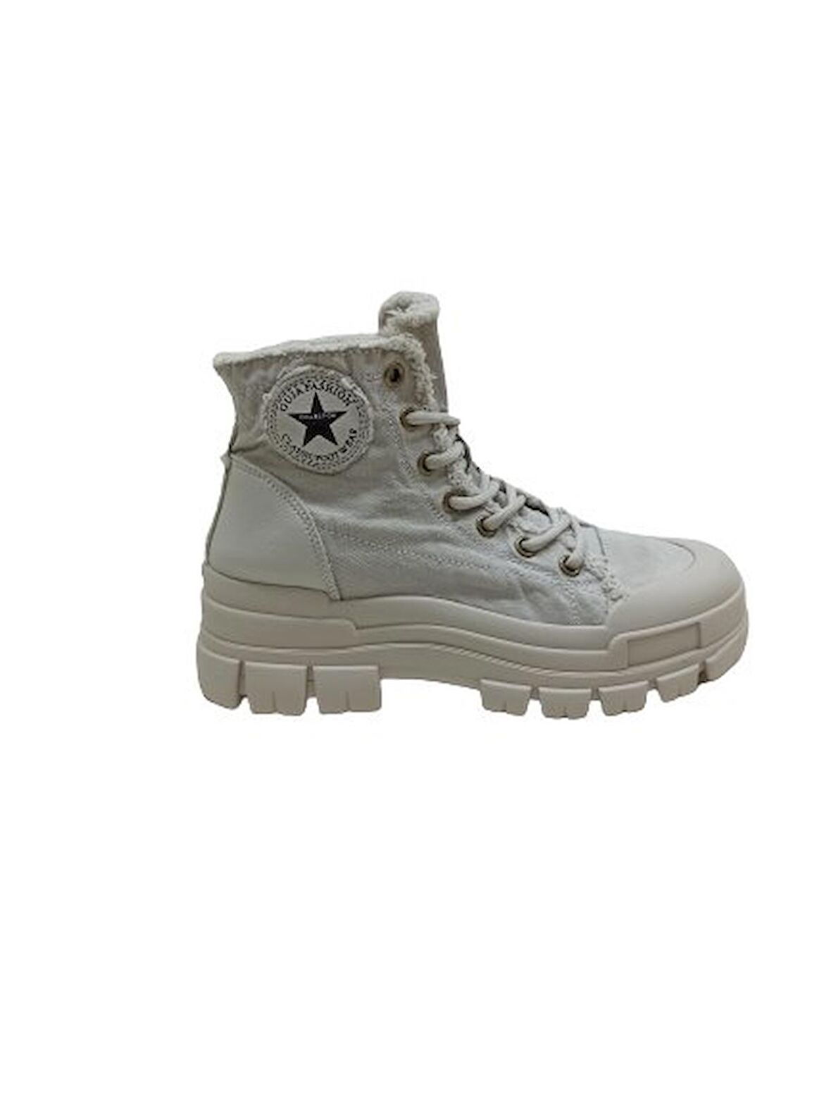 GUJA KETEN KADIN SNEAKER BOT AYAKKABI