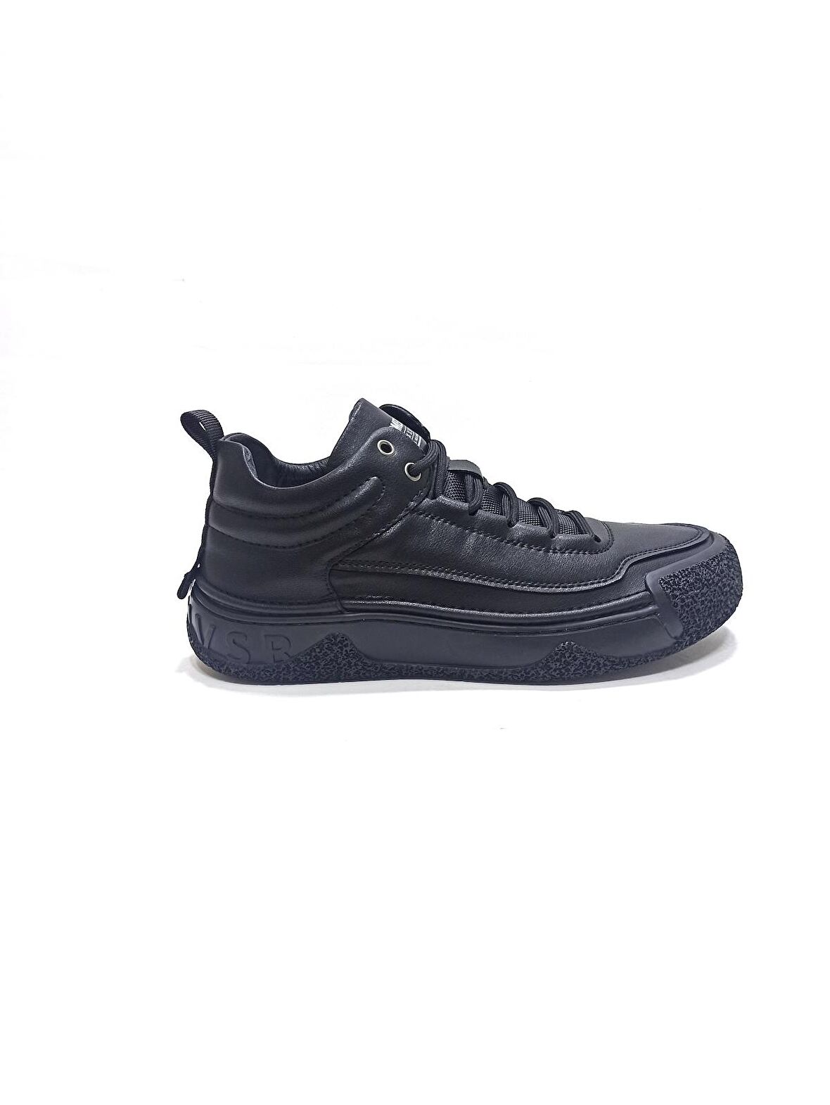 MARCOMEN SİYAH DERİ ERKEK SNEAKER AYAKKABI