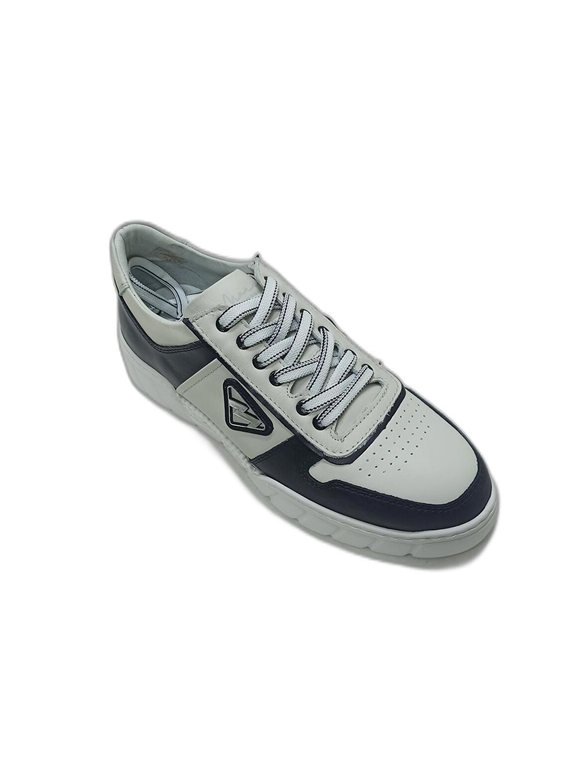 MARCOMEN BEYAZ DERİ ERKEK SNEAKER AYAKKABI