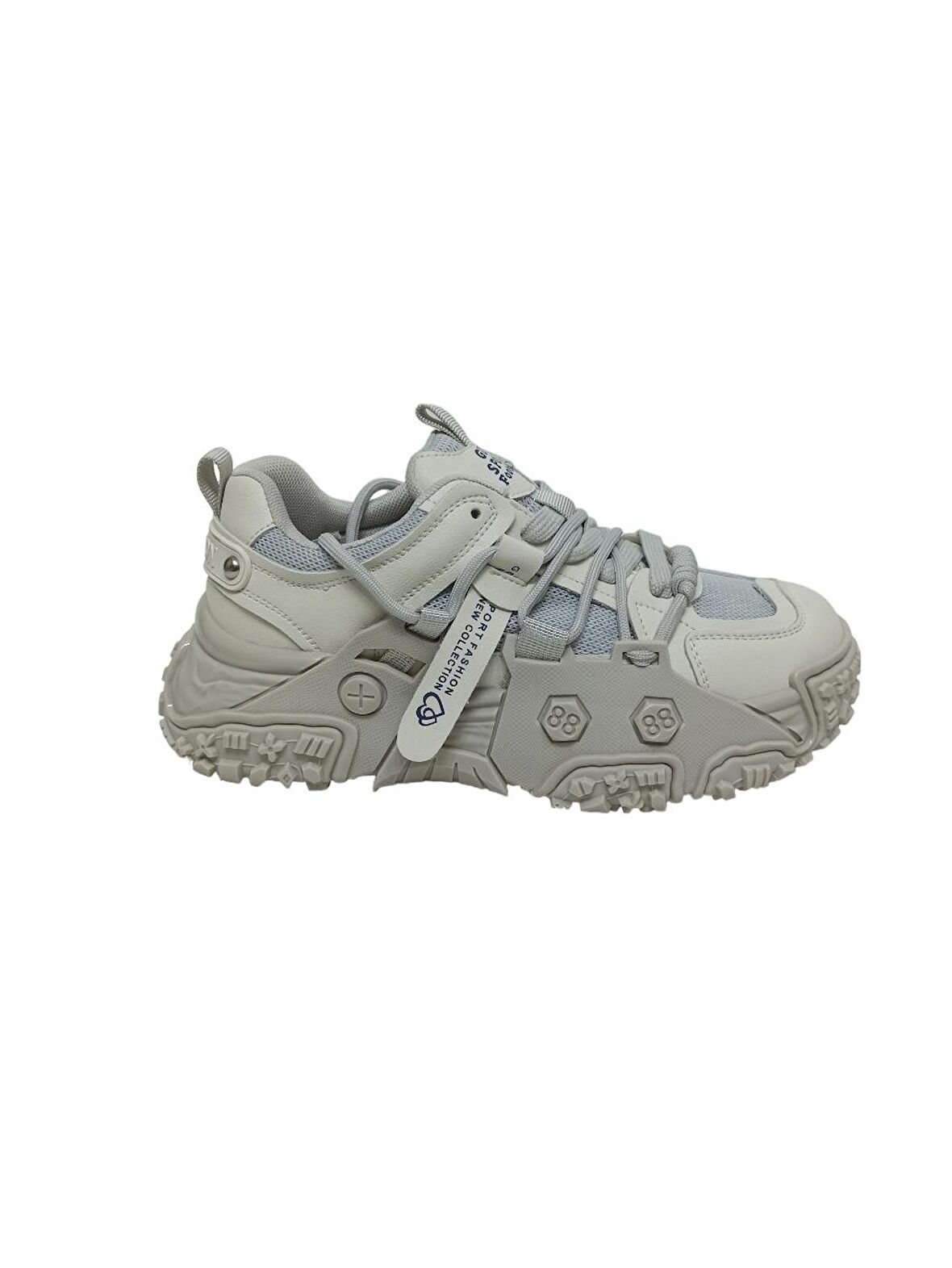 GUJA GRİ KADIN SNEAKER SPOR AYAKKABI