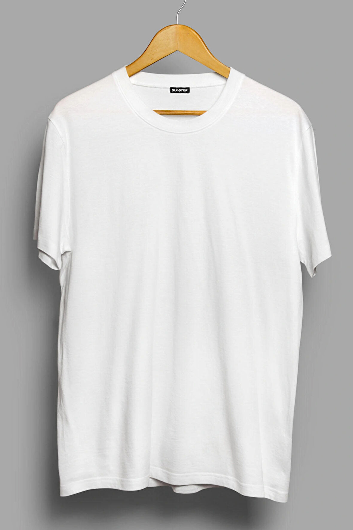 Baskısız "düz" Üniseks Oversize %100 Pamuk T-shirt