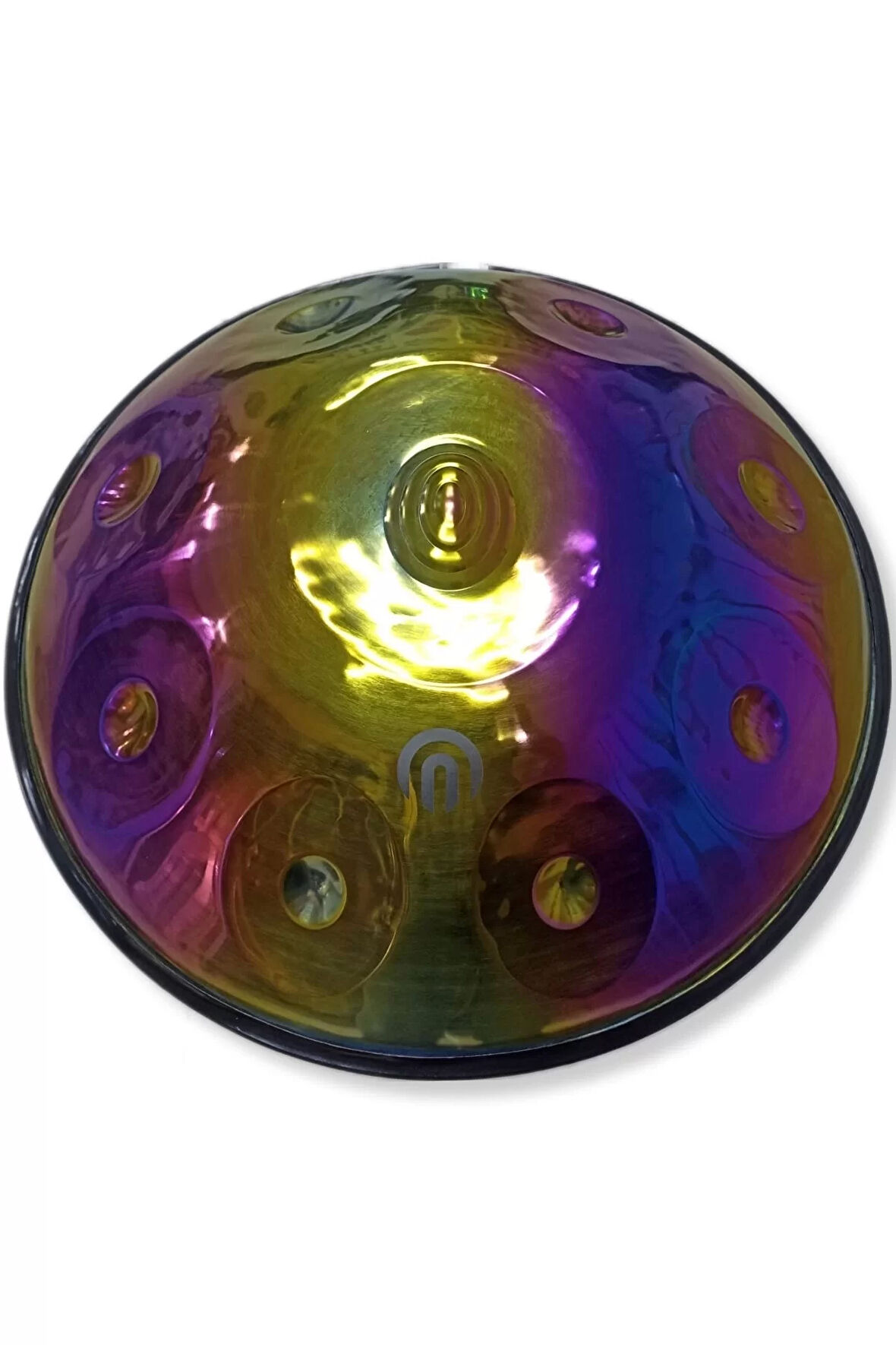 Titanium Handpan 9 Nota Re Minör (çanta+renkli Kuşak+bakım Yağı)