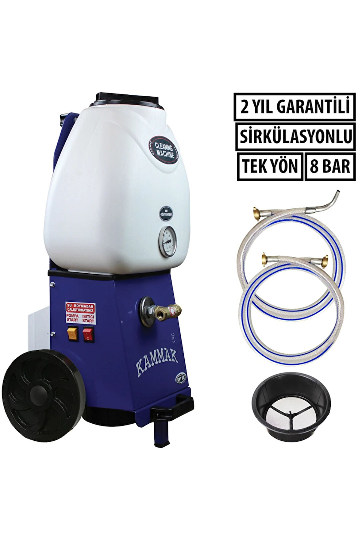 Kammak KPT-80 Isıtıcılı Petek Yıkama Makinası