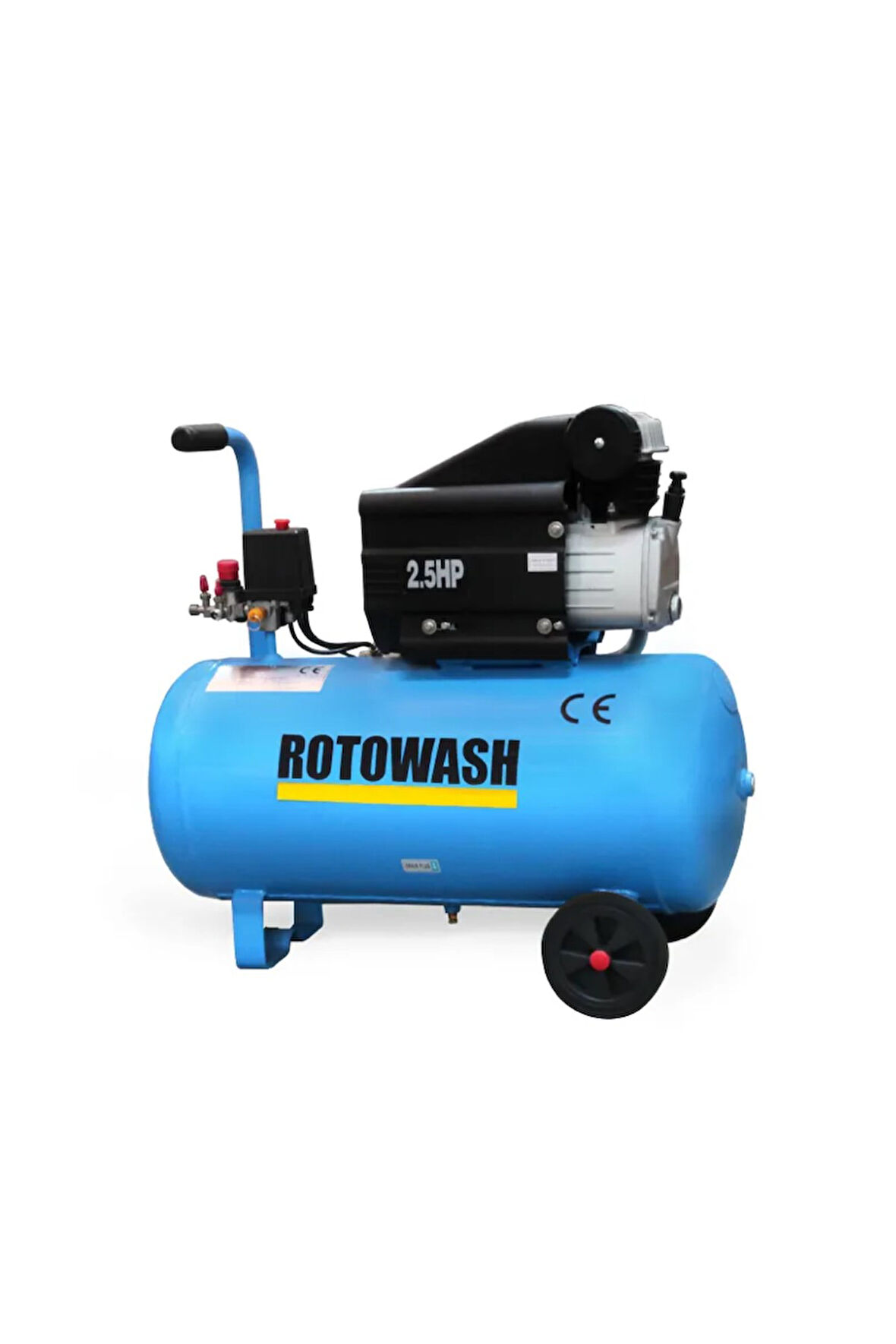 Rotowash 2.5hp 50 Lt Tek Kademeli Kompresör