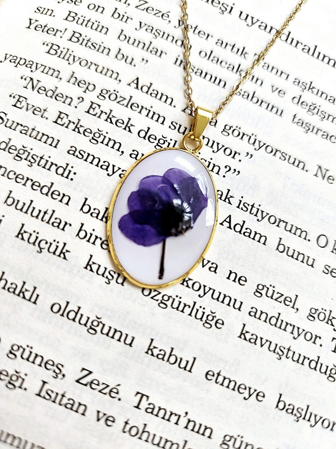 Epoksi kolye 