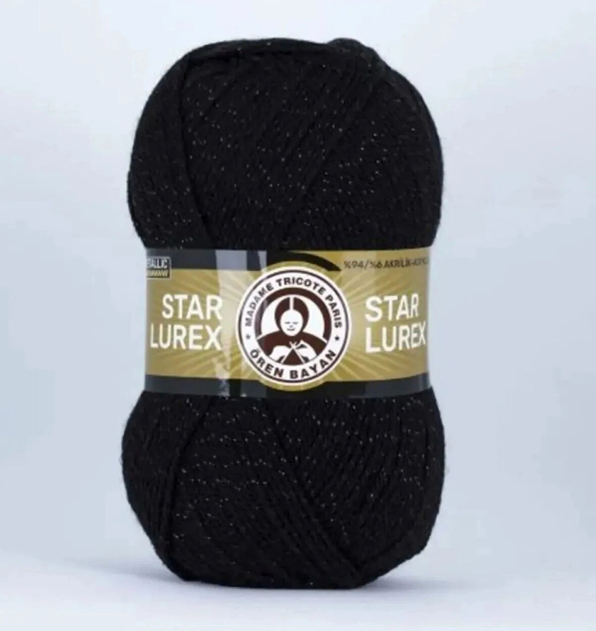 Star Lurex Metalik El Örgü İpi 100g 999S