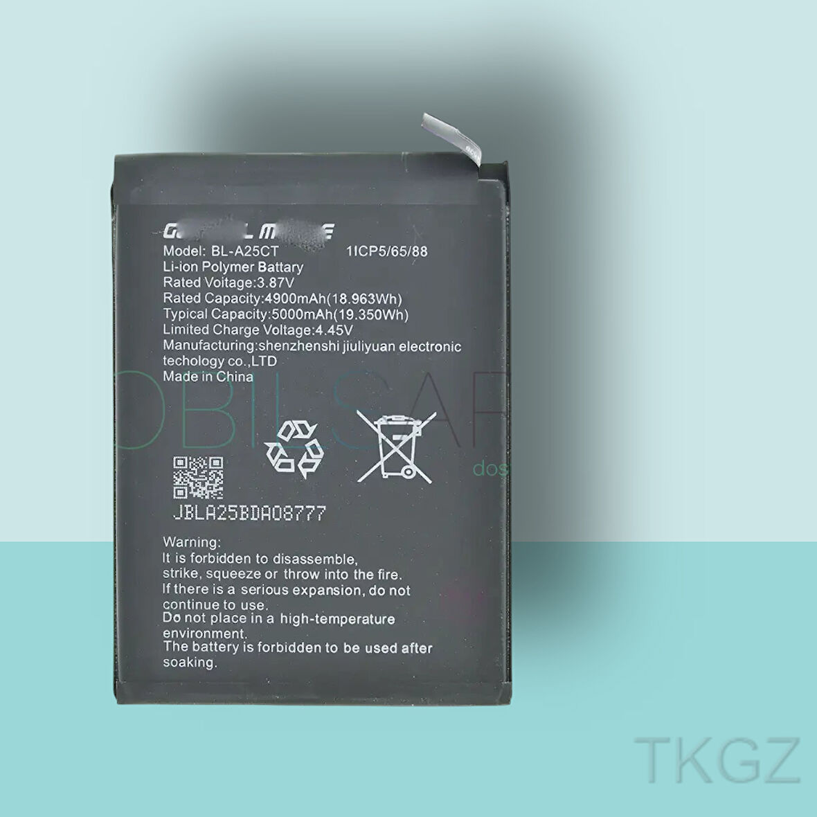 Tkgz - General Mobile GM 21 PRO Batarya Pil Orijinal Sıfır