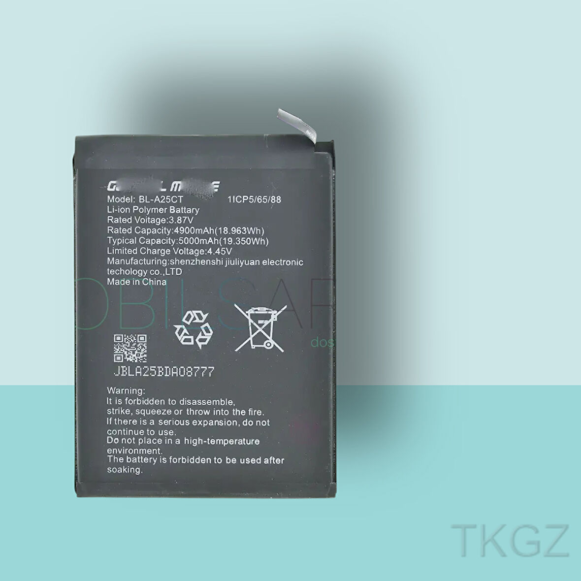 Tkgz - General Mobile GM 22 Batarya Pil Orijinal Sıfır