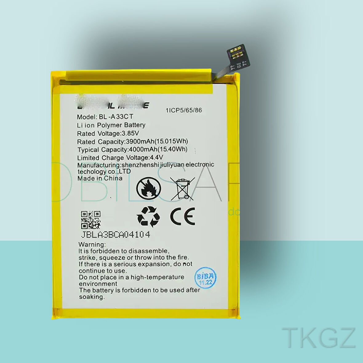 Tkgz - General Mobile GM 22 PLUS Batarya Pil Orijinal Sıfır